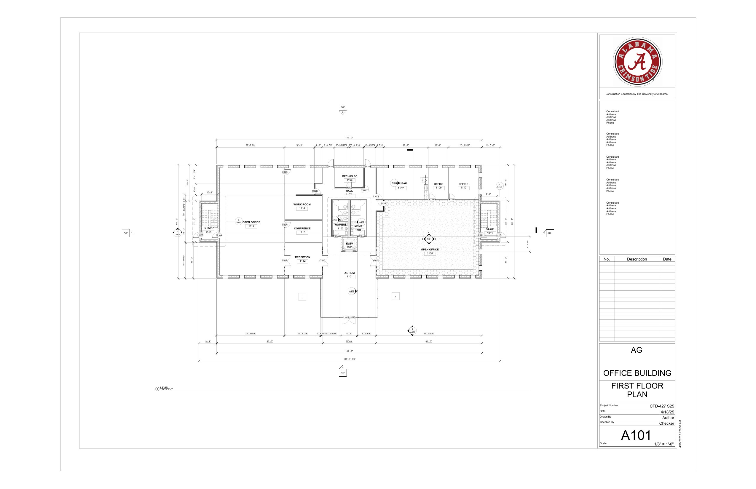 First floor plan