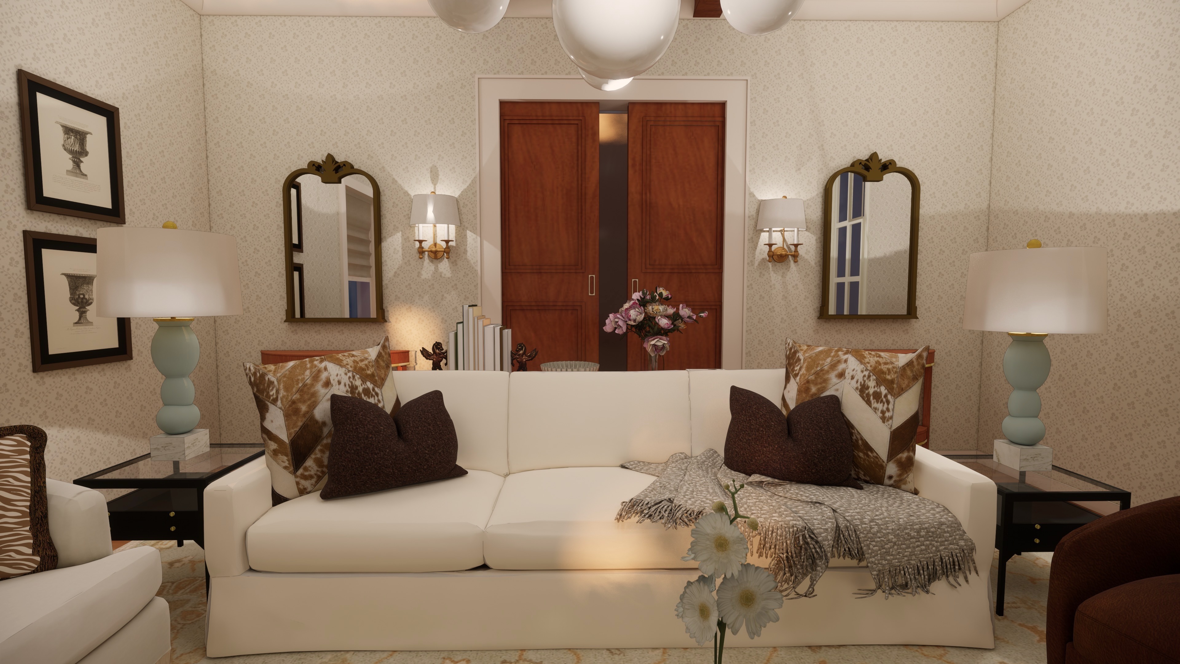 Carrington Project - Living Room Rendering