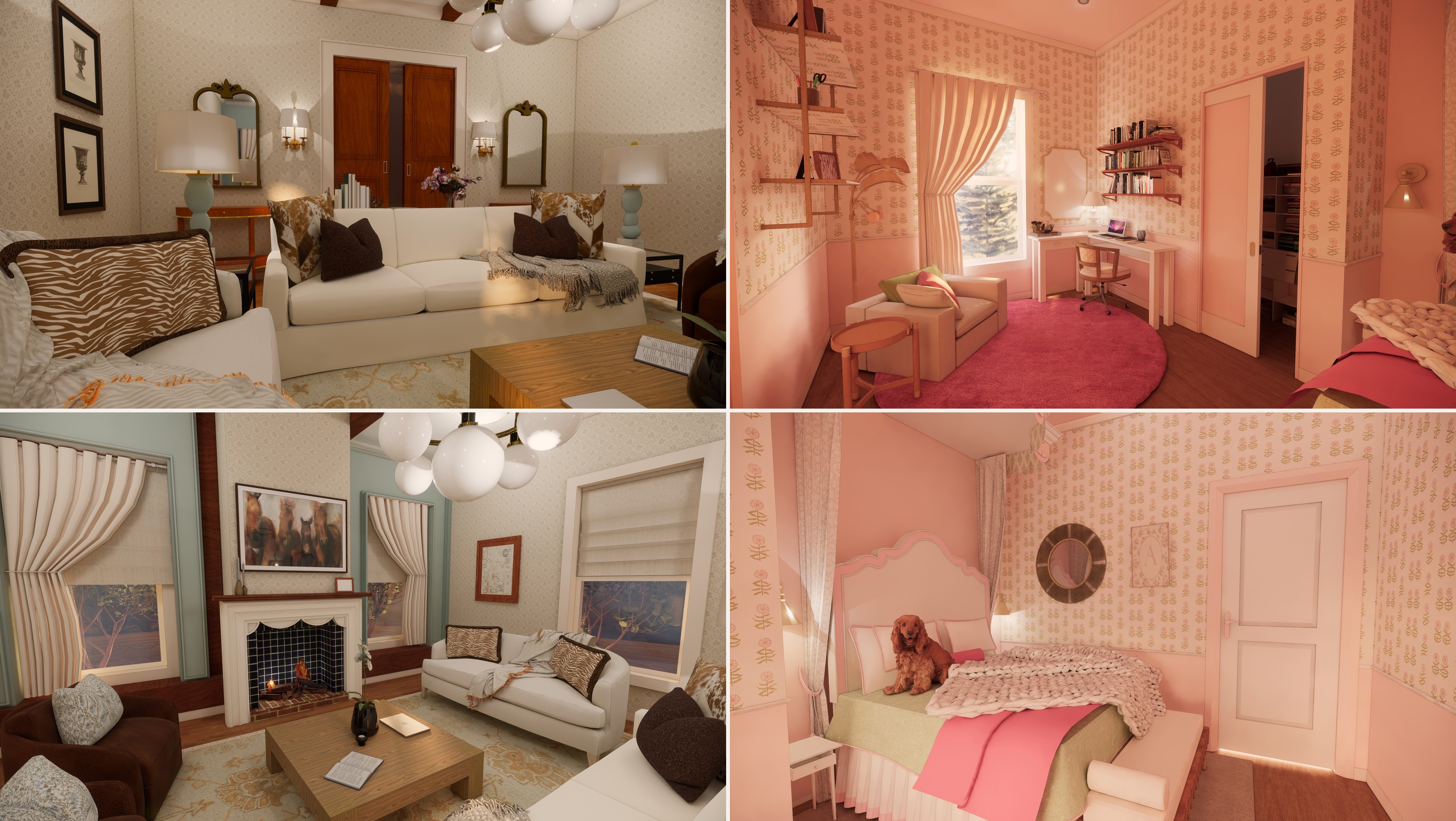 Carrington Project - Renderings grid